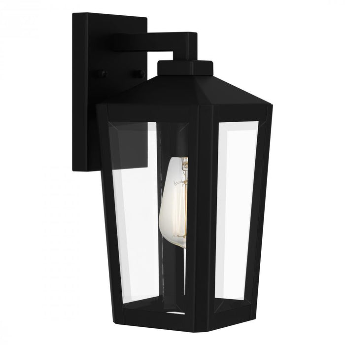 Quoizel 1 Light Blomfield Outdoor Lantern Model: BLOM8406MBK