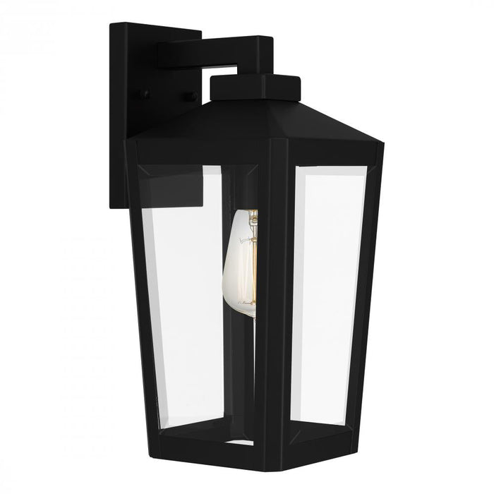 Quoizel 1 Light Blomfield Outdoor Lantern Model: BLOM8407MBK