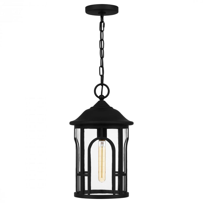 Quoizel 1 Light Brampton Mini Pendant Model: BRM1509MBK