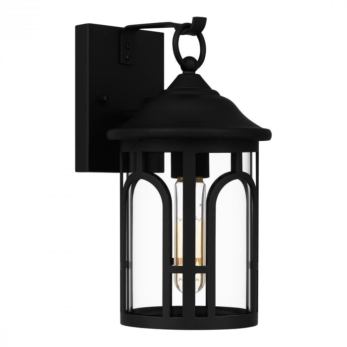 Quoizel 1 Light Brampton Outdoor Lantern Model: BRM8406MBK