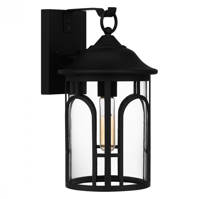 Quoizel 1 Light Brampton Outdoor Lantern Model: BRM8408MBK