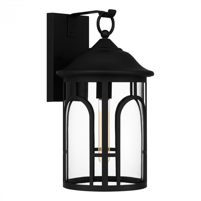 Quoizel 1 Light Brampton Outdoor Lantern Model: BRM8409MBK