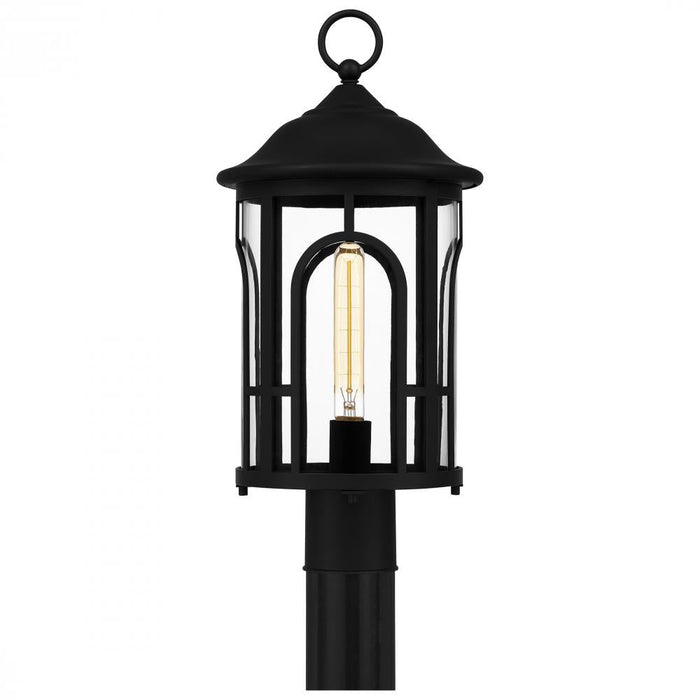 Quoizel 1 Light Brampton Outdoor Lantern Model: BRM9009MBK