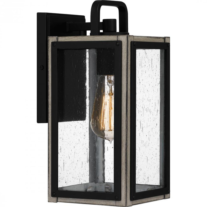 Quoizel 1 Light Bramshaw Outdoor Lantern Model: BRAM8405MBK