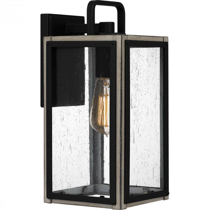 Quoizel 1 Light Bramshaw Outdoor Lantern Model: BRAM8406MBK