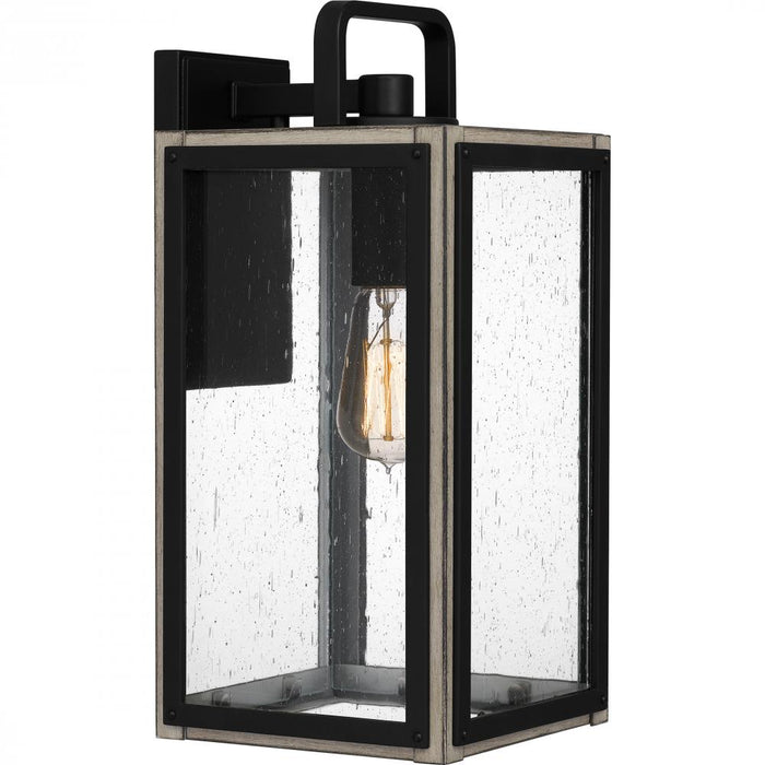 Quoizel 1 Light Bramshaw Outdoor Lantern Model: BRAM8407MBK