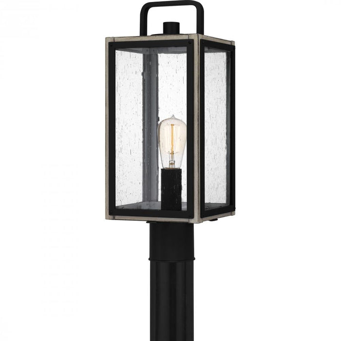 Quoizel 1 Light Bramshaw Outdoor Lantern Model: BRAM9007MBK