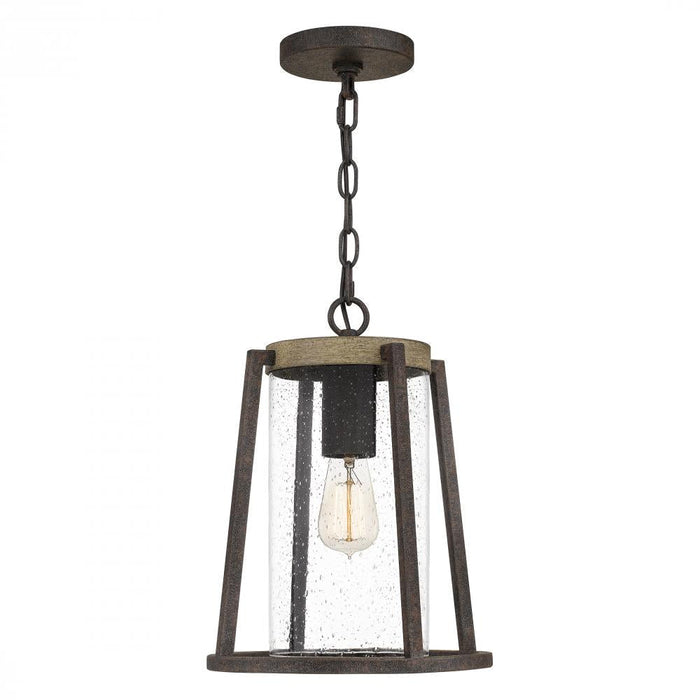 Quoizel 1 Light Brockton Mini Pendant Model: BRT1511RK