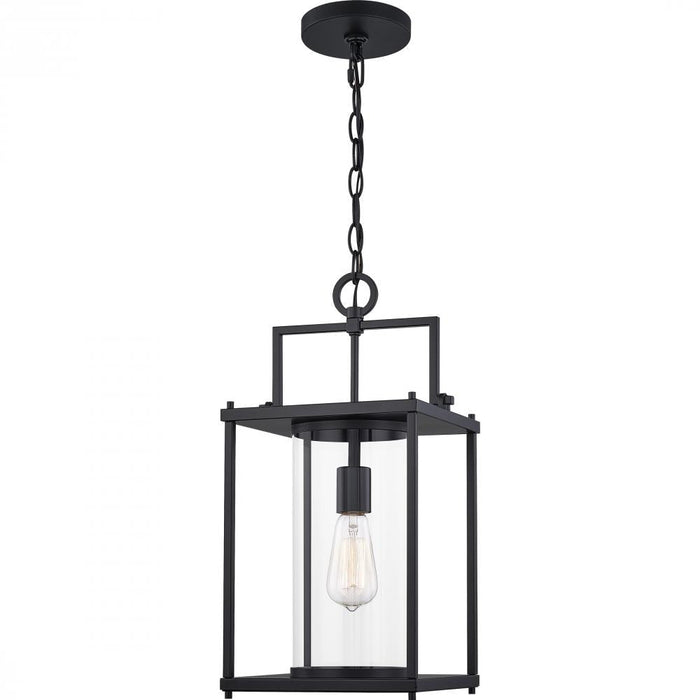 Quoizel 1 Light Garrett Outdoor Lantern Model: GRE1909MBK