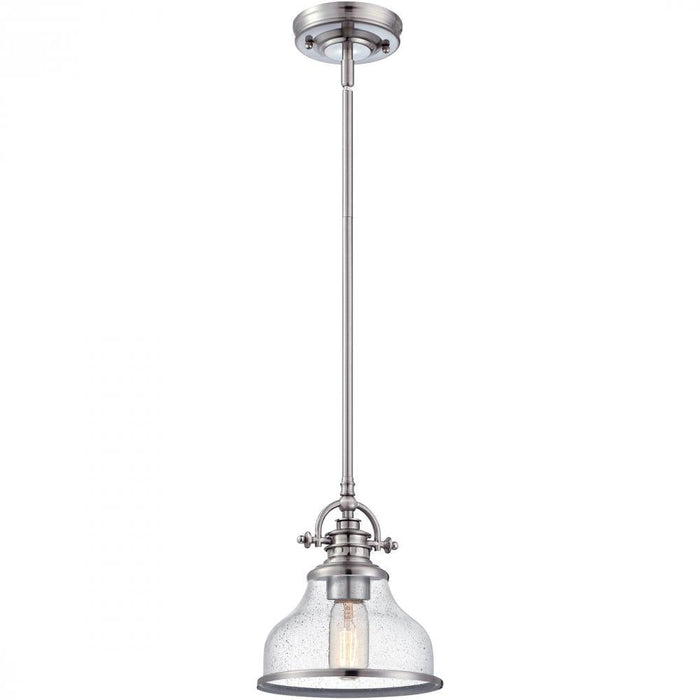 Quoizel 1 Light Grant Mini Pendant Model: GRTS1508PN