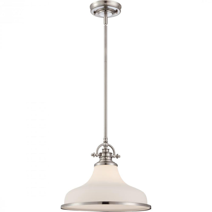 Quoizel 1 Light Grant Pendant Model: GRT2814BN