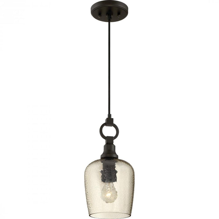 Quoizel 1 Light Kendrick Mini Pendant Model: CKKD1507WT