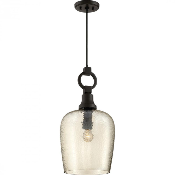 Quoizel 1 Light Kendrick Mini Pendant Model: CKKD1512WT