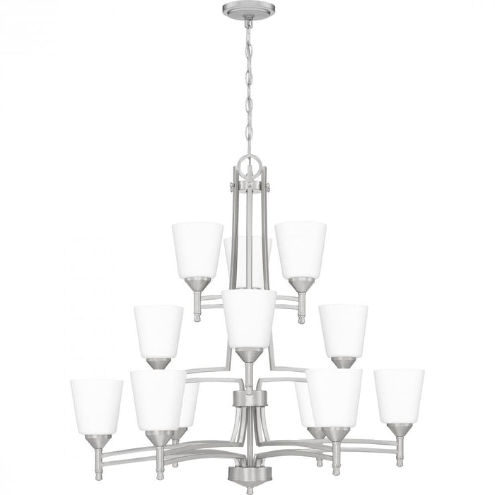 Quoizel 12 Light Billingsley Chandelier Model: BLG5032BN