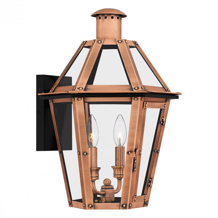 Quoizel 2 Light Burdett Outdoor Lantern Model: BURD8413AC