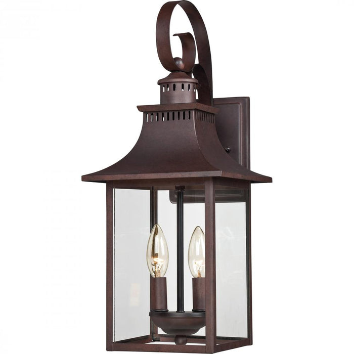 Quoizel 2 Light Chancellor Outdoor Lantern Model: CCR8408CU