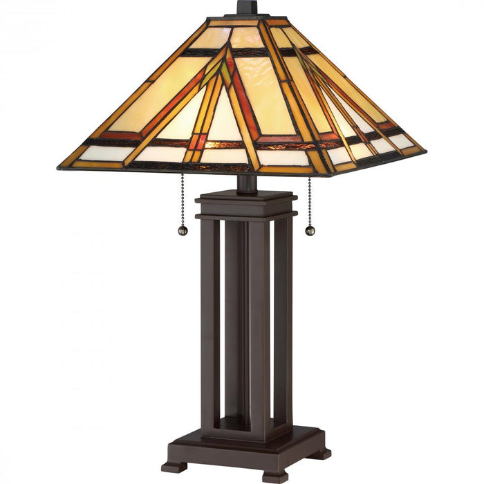 Quoizel 2 Light Gibbons Table Lamp Model: TF2095TRS