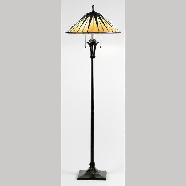 Quoizel 2 Light Gotham Floor Lamp Model: TF9397VB