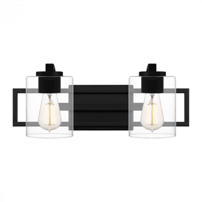 Quoizel 2 Light Lansdowne Bath Light Model: LANS8618MBK