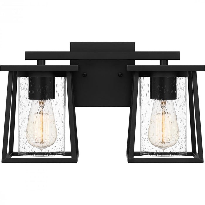 Quoizel 2 Light Lodge Bath Light Model: LDG8615MBK