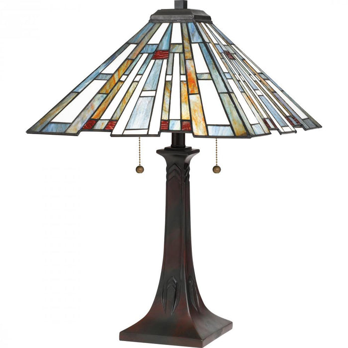 Quoizel 2 Light Maybeck Table Lamp Model: TFMK6325VA