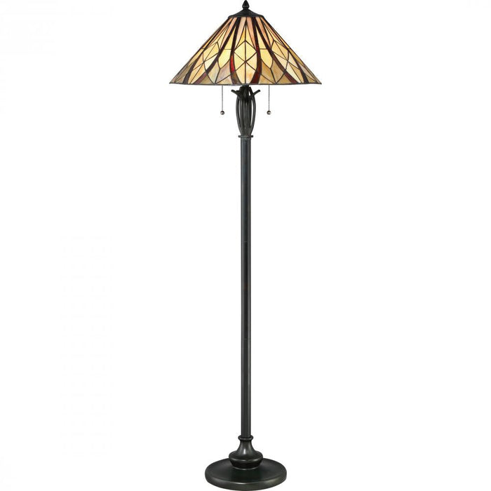 Quoizel 2 Light Victory Floor Lamp Model: TFVY9359VA