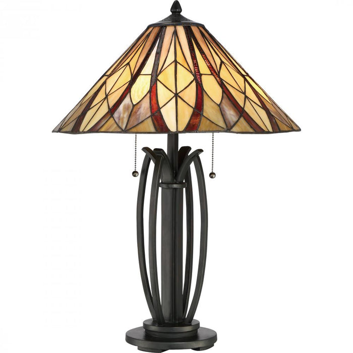 Quoizel 2 Light Victory Table Lamp Model: TFVY6325VA