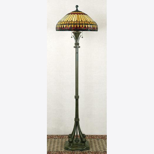 Quoizel 2 Light West End Floor Lamp Model: TF9320BB