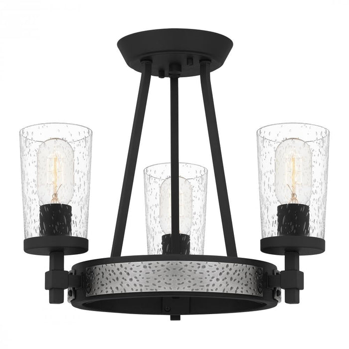 Quoizel 3 Light Alpine Semi Flush Mount Model: ALP1716EK