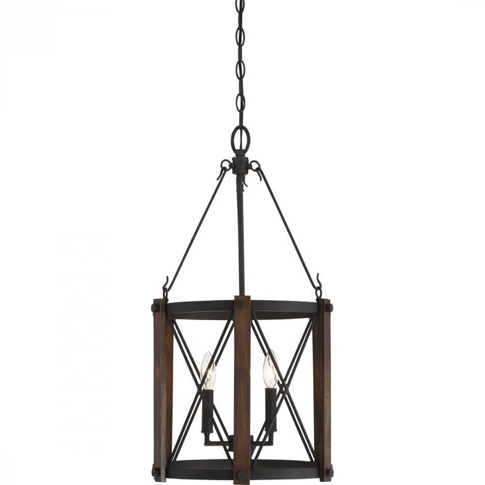 Quoizel 3 Light Baron Pendant Model: BRO5203MK