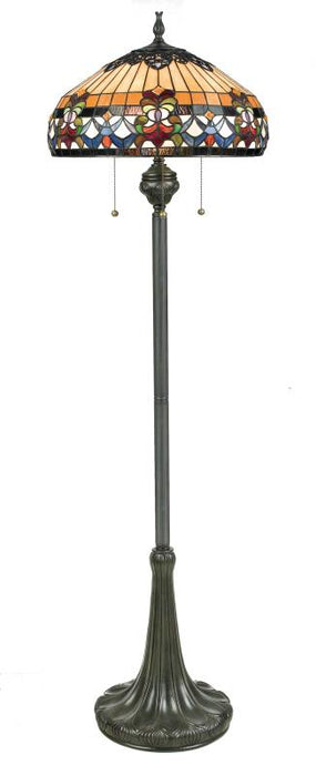 Quoizel 3 Light Belle Fleur Floor Lamp Model: TFBF9362VB