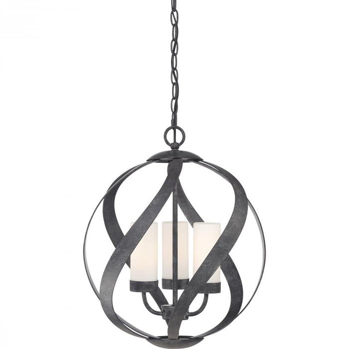 Quoizel 3 Light Blacksmith Pendant Model: BMS2816OK