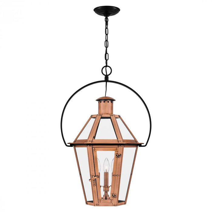 Quoizel 3 Light Burdett Outdoor Lantern Model: BURD1918AC