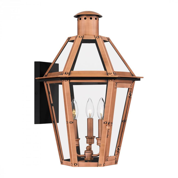 Quoizel 3 Light Burdett Outdoor Lantern Model: BURD8415AC