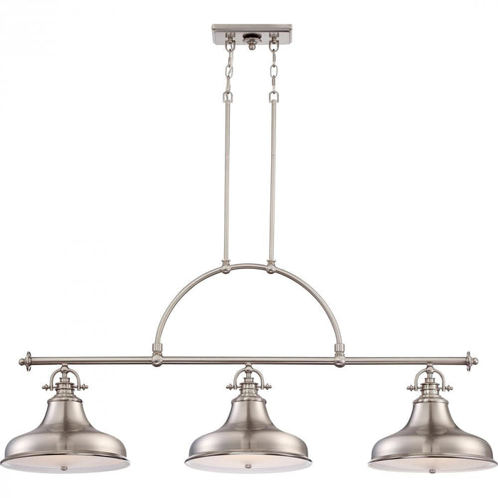 Quoizel 3 Light Emery Island Chandelier Model: ER353BN