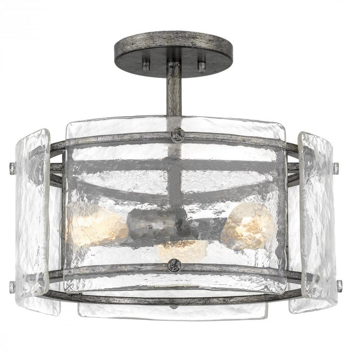 Quoizel 3 Light Fortress Semi Flush Mount Model: FTS1716MM