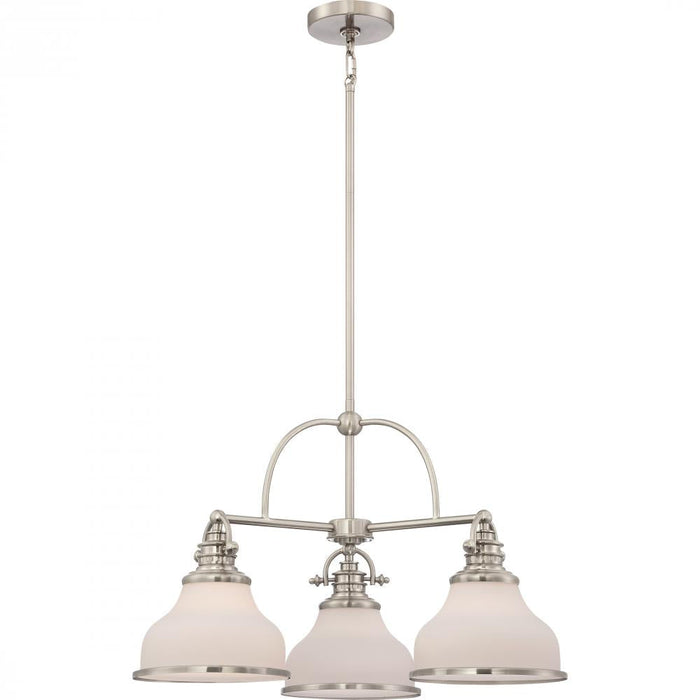 Quoizel 3 Light Grant Chandelier Model: GRT5103BN