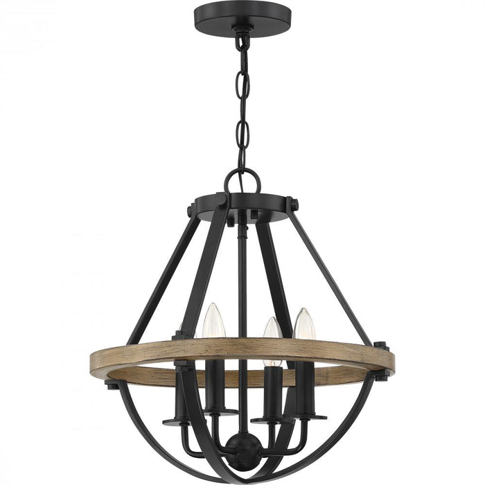 Quoizel 4 Light Bartlett Pendant Model: BRL2816EK