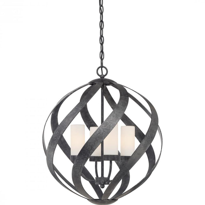 Quoizel 4 Light Blacksmith Pendant Model: BMS2820OK