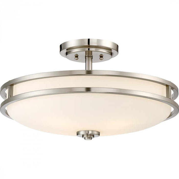 Quoizel 4 Light Cadet Semi Flush Mount Model: CDT1719BN