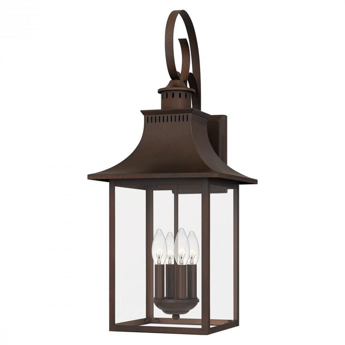 Quoizel 4 Light Chancellor Outdoor Lantern Model: CCR8412K