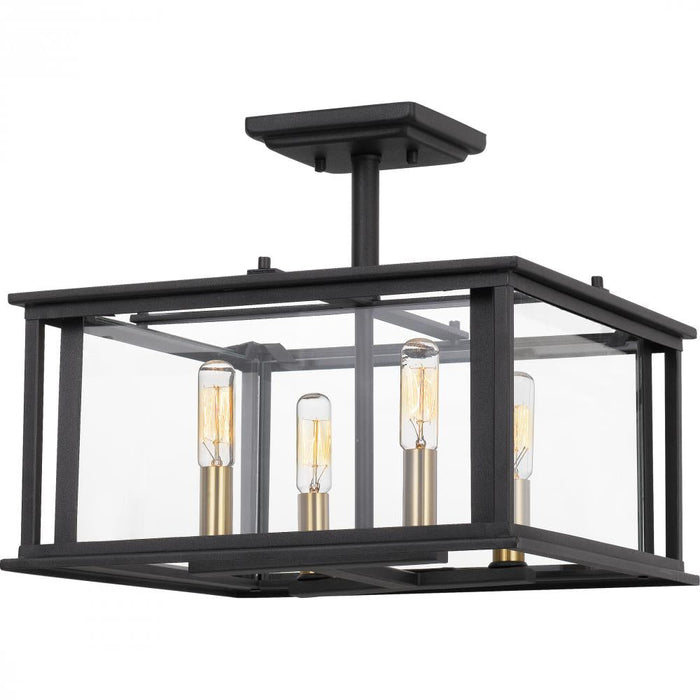 Quoizel 4 Light Citadel Semi Flush Mount Model: CDL1714EK