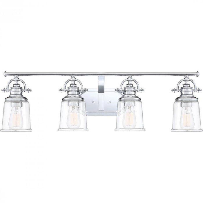 Quoizel 4 Light Grant Bath Light Model: GRT8604C