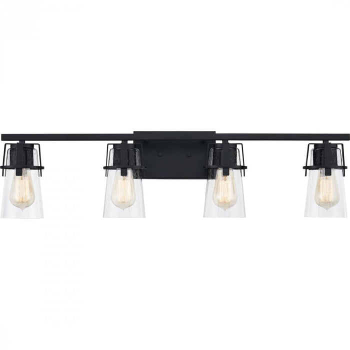 Quoizel 4 Light Knox Bath Light Model: KNX8632MBK