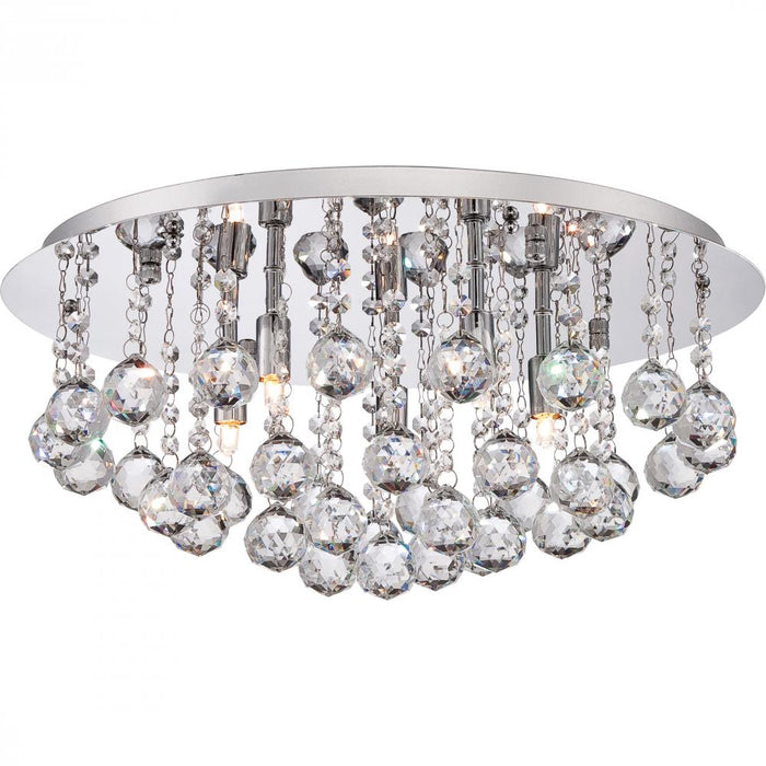 Quoizel 5 Light Bordeaux Flush Mount Model: BRX1619C