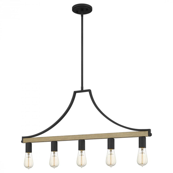 Quoizel 5 Light Colombes Island Chandelier Model: CMS534GK