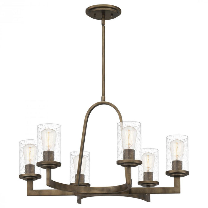 Quoizel 6 Light Antonin Chandelier Model: ANT5027SU