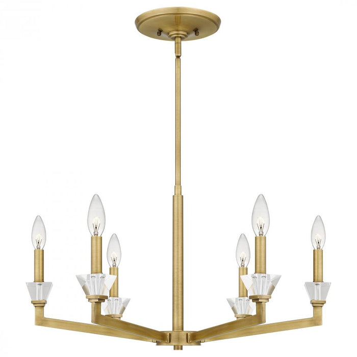 Quoizel 6 Light Lottie Chandelier Model: LOT5026AB