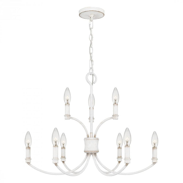 Quoizel 9 Light Briar Chandelier Model: BRR5025AWH