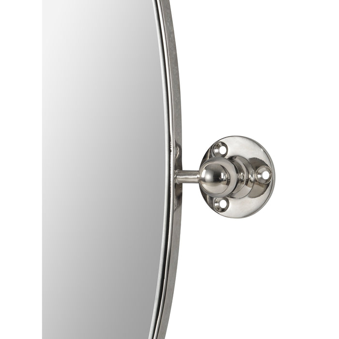 Renwil Azalea Oval Mirror With A Polished Nickel Model: MT2353